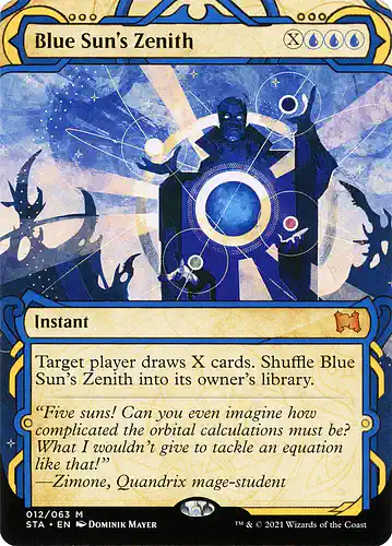 Blue Sun's Zenith - sta Spoiler