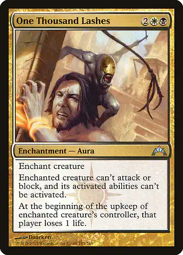 One Thousand Lashes - gtc Spoiler