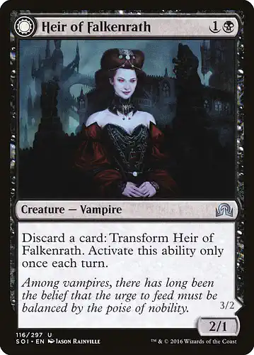 Heir of Falkenrath - soi Spoiler