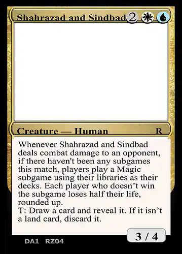 Shahrazad and Sindbad - unk Spoiler