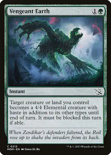 Vengeant Earth - mom Spoiler