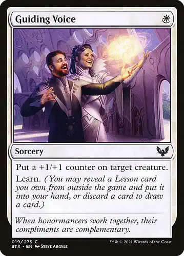 Guiding Voice - stx Spoiler