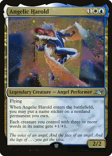 Angelic Harold - unf Spoiler