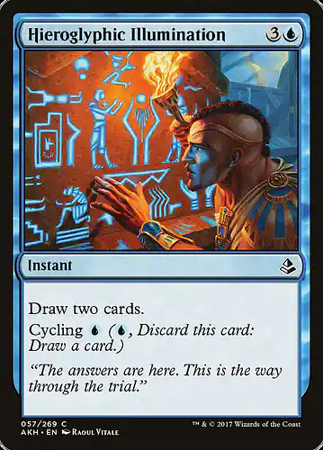Hieroglyphic Illumination - akh Spoiler