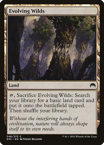 Evolving Wilds - ori Spoiler