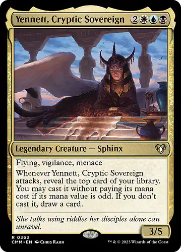 Yennett, Cryptic Sovereign - cmm Spoiler