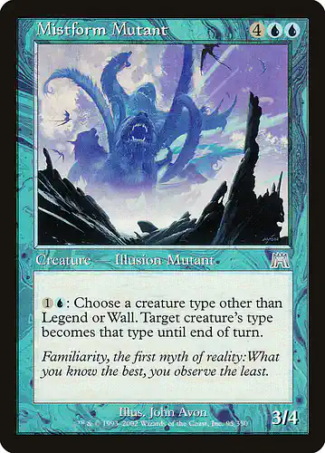 Mistform Mutant - ons Spoiler