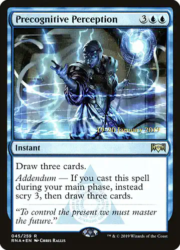 Precognitive Perception - rna Spoiler