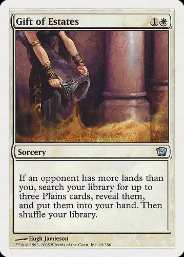 Gift of Estates - 9ed Spoiler