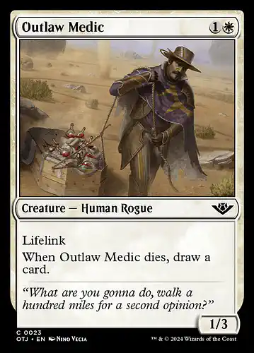 Outlaw Medic - otj Spoiler
