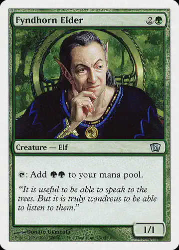 Fyndhorn Elder - 8ed Spoiler