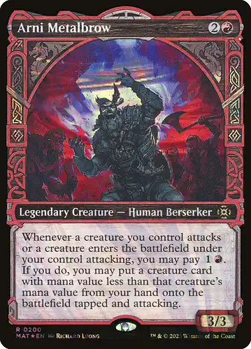 Arni Metalbrow - mat Spoiler