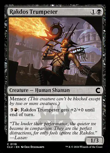 Rakdos Trumpeter - clu Spoiler