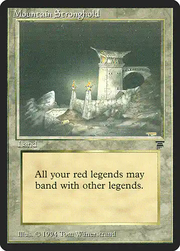 Mountain Stronghold - leg Spoiler
