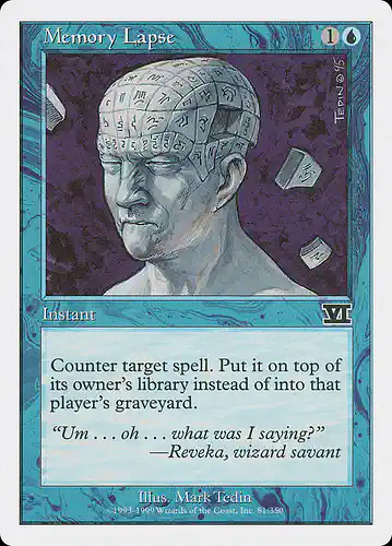 Memory Lapse - 6ed Spoiler