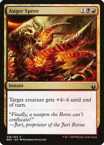 Auger Spree - bbd Spoiler