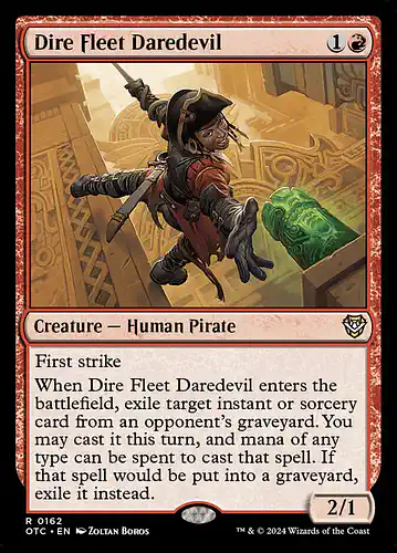 Dire Fleet Daredevil - otc Spoiler