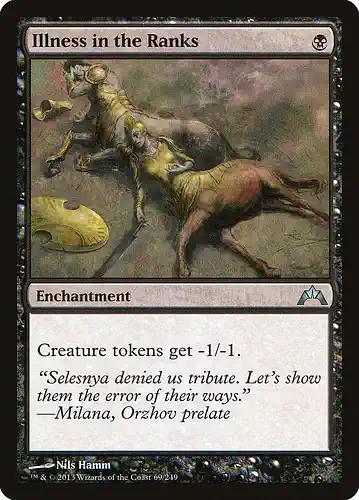Illness in the Ranks - gtc Spoiler
