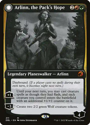 Arlinn, the Pack's Hope - dbl Spoiler