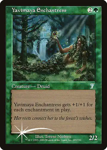Yavimaya Enchantress - 7ed Spoiler