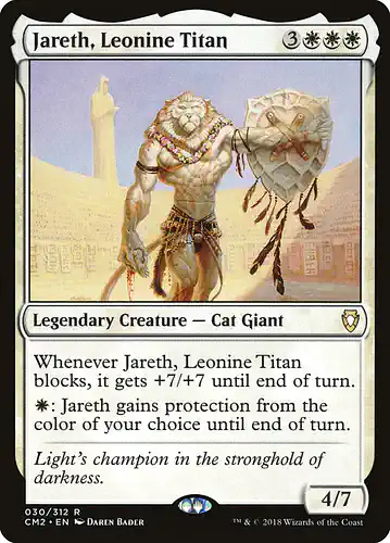 Jareth, Leonine Titan - cm2 Spoiler