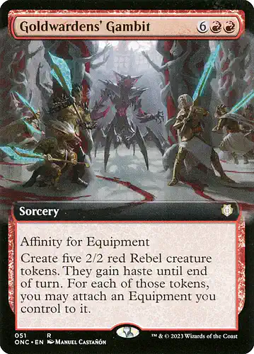 Goldwardens' Gambit - onc Spoiler