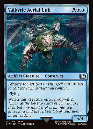 Valkyrie Aerial Unit - fin Spoiler