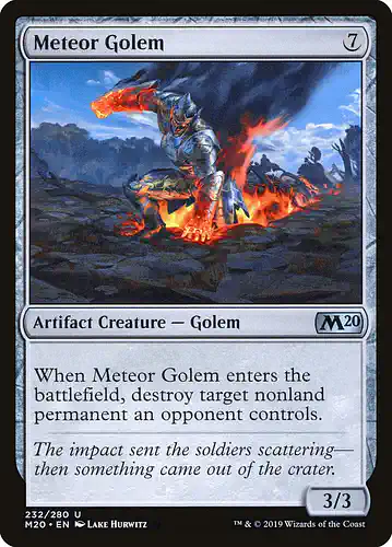 Meteor Golem - m20 Spoiler
