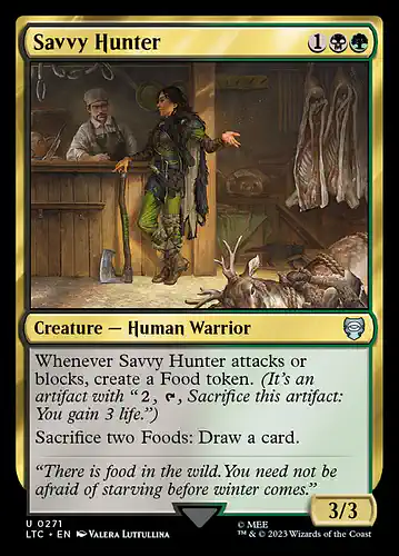 Savvy Hunter - ltc Spoiler