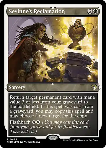 Sevinne's Reclamation - cmm Spoiler