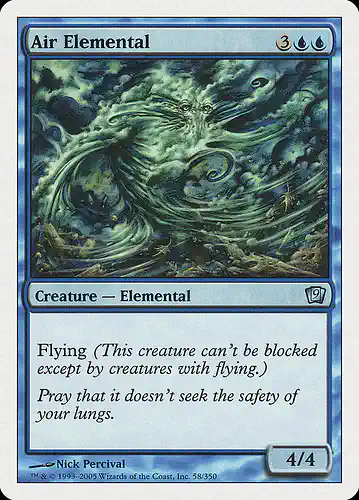 Air Elemental - 9ed Spoiler
