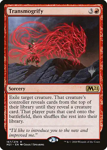 Transmogrify - m21 Spoiler