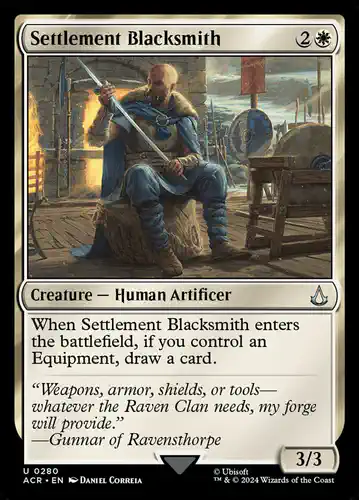 Settlement Blacksmith - acr Spoiler