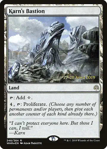 Karn's Bastion - war Spoiler