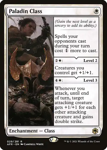 Paladin Class - afr Spoiler