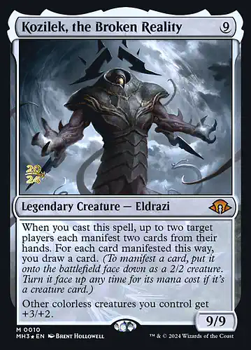 Kozilek, the Broken Reality - mh3 Spoiler