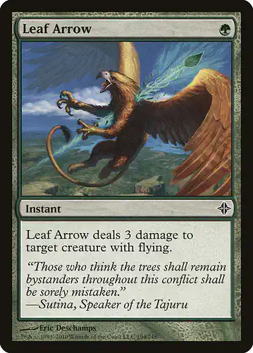 Leaf Arrow - roe Spoiler