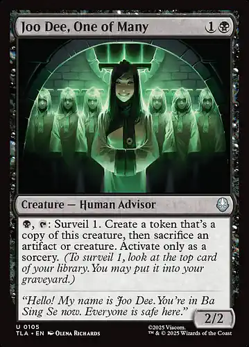 Joo Dee, One of Many - tla Spoiler