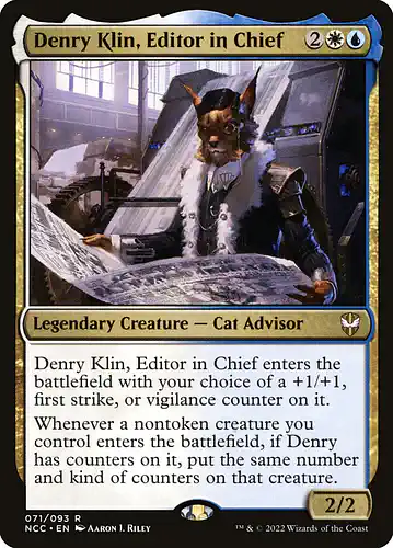Denry Klin, Editor in Chief - ncc Spoiler