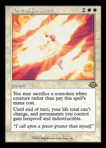 Flare of Fortitude - mh3 Spoiler