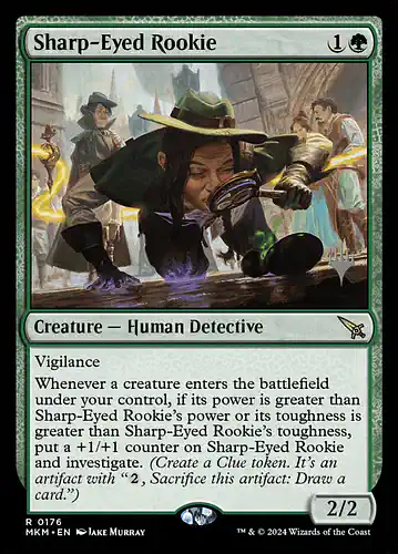 Sharp-Eyed Rookie - mkm Spoiler