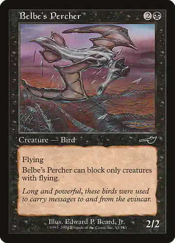 Belbe's Percher - nem Spoiler