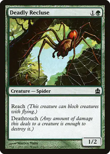 Deadly Recluse - cmd Spoiler