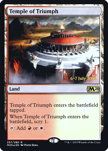 Temple of Triumph - m20 Spoiler