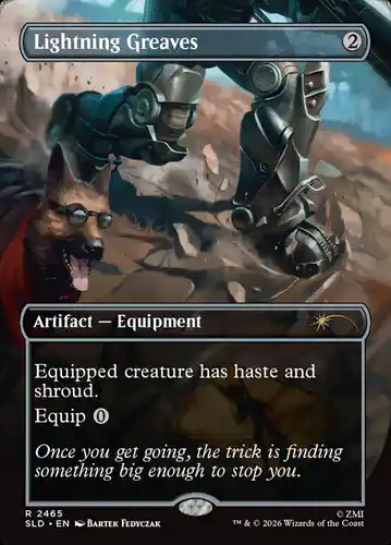 Lightning Greaves - sld Spoiler