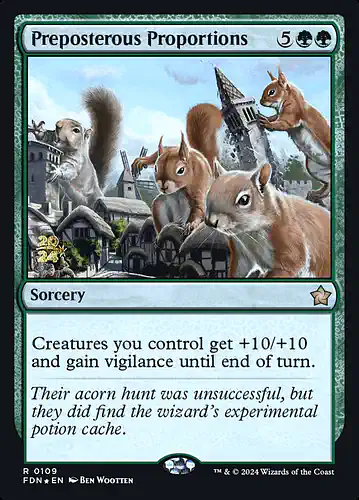 Preposterous Proportions - fdn Spoiler