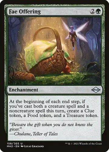 Fae Offering - mh2 Spoiler