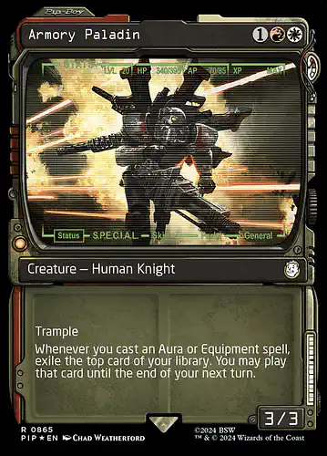 Armory Paladin - pip Spoiler