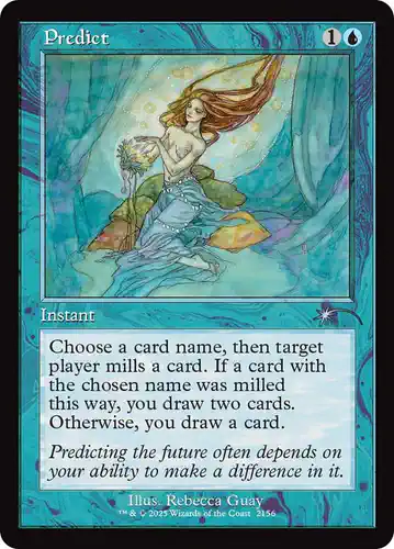 Predict - sld Spoiler