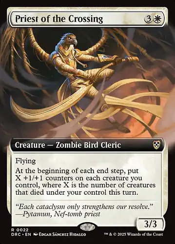 Priest of the Crossing - drc Spoiler
